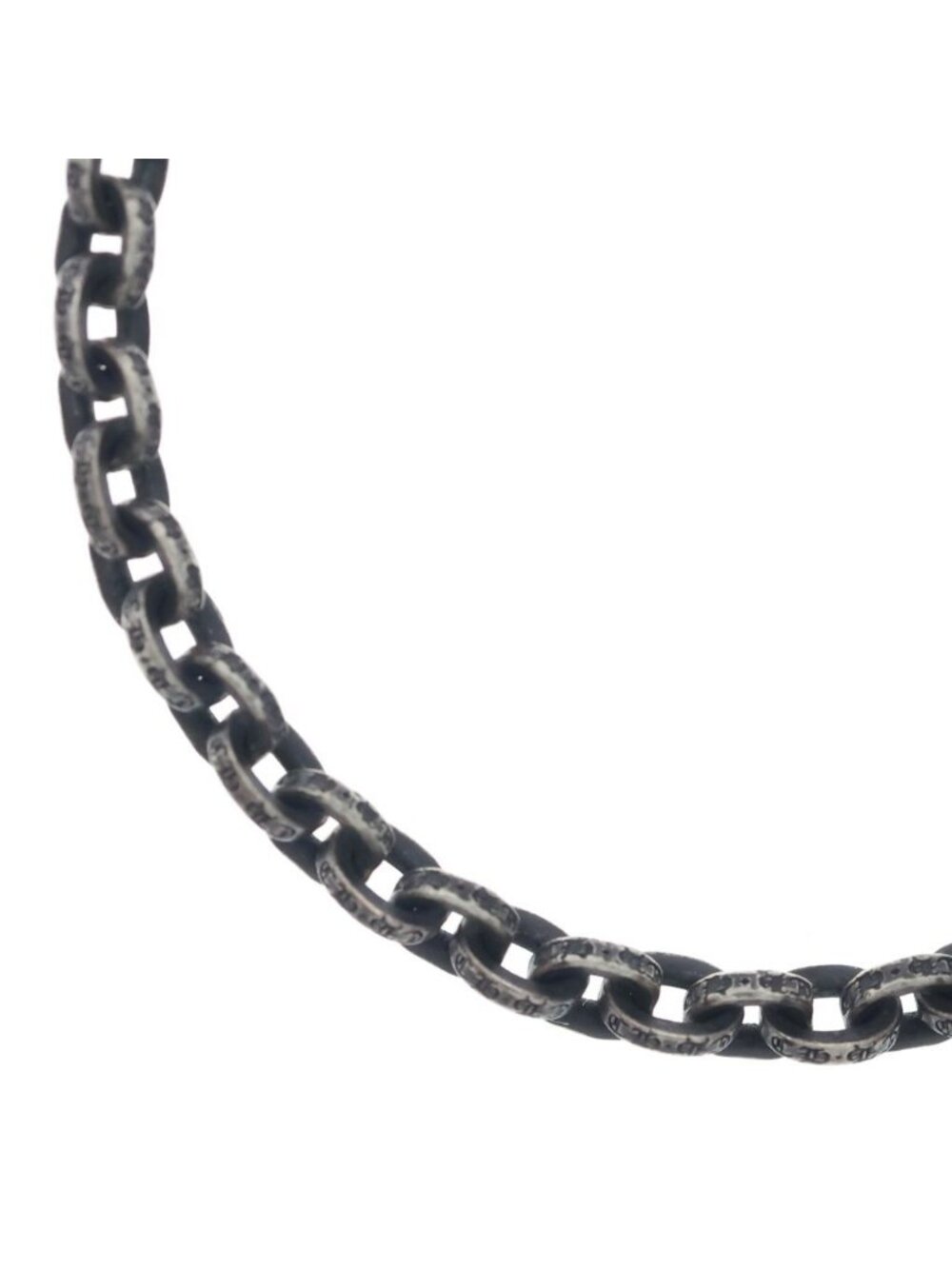 Chrome Hearts Paper Chain 20 Necklace Silver